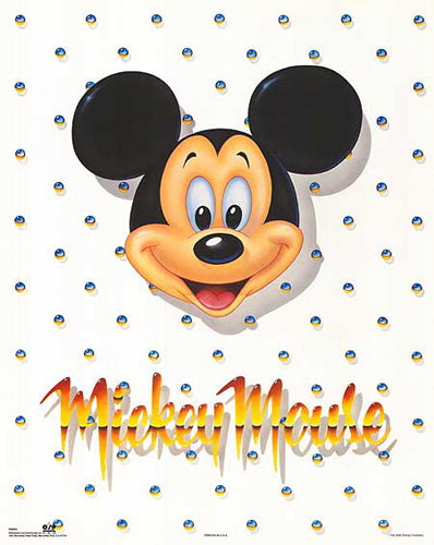 Mickey Mouse: Portrait by Walt Disney | 28 x 22 Fine Art Print