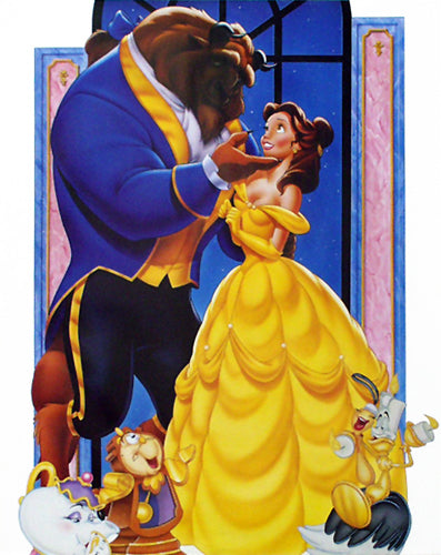 Beauty and the Beast by Walt Disney | 28 x 22 Fine Art Print