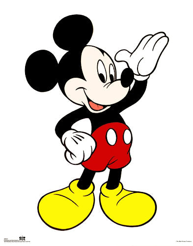Framed Art Mickey Mouse: Classic by Walt Disney | 28 x 22