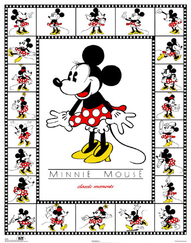 Minie Mouse: Classic Moments by Walt Disney | 28 x 22 Fine Art Print