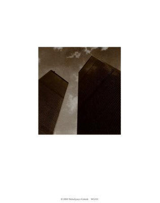 Twin Towers by Walter Gritsik | 9 3/4 x 7 3/4 Fine Art Print