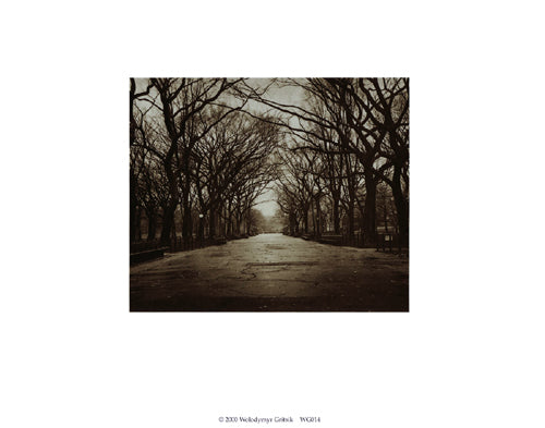 Central Park by Walter Gritsik | 7 3/4 x 9 3/4 Fine Art Print