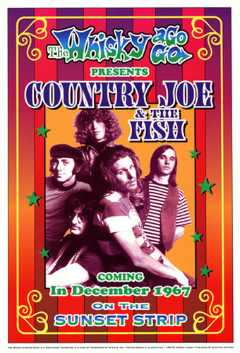 Country Joe and the Fish, 1967: Whisky-A-Go-Go, Los Angeles by Denn