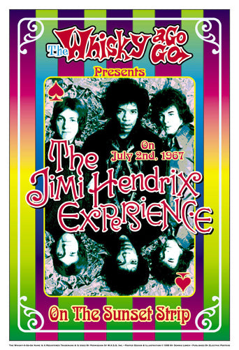 The Jimi Hendrix Experience, 1967: Whisky-A-Go-Go, Los Angeles by D