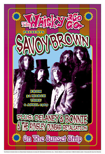 Savoy Brown, 1969: Whisky-A-Go-Go, Los Angeles by Dennis Loren