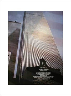 Psalm 23 Wall Art | 20 x 16 Fine Art Print