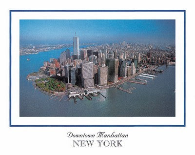 Downtown Manhattan Wall Art | 8 x 10 Fine Art Print