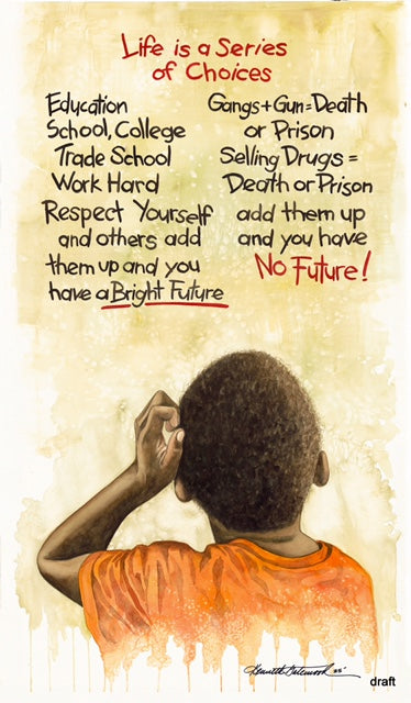 Life Choices by Kenneth Gatewood Wall Art Decor 24x14 Art Print