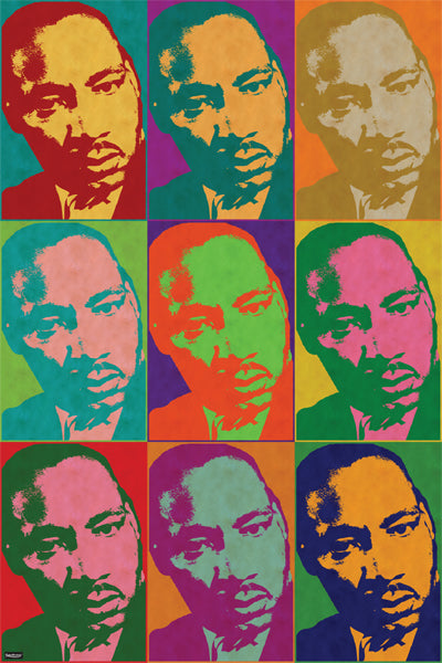 MLK Pop Art by Anon